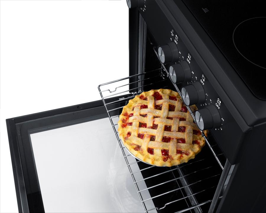 Summit REXT20BL 20" Wide Electric Smooth-Top Range