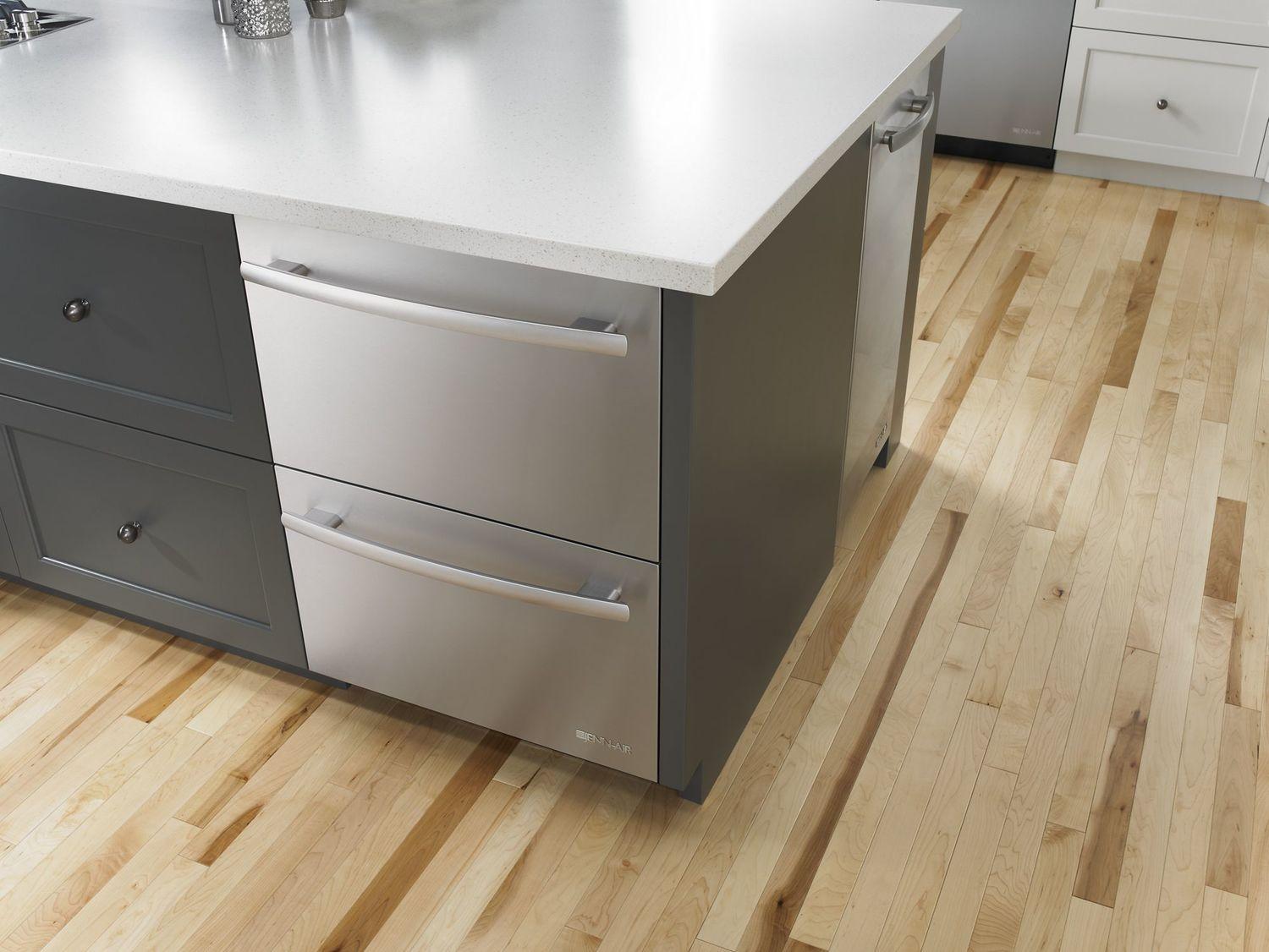 Jennair JUD24FRERS Euro-Style 24" Double-Refrigerator Drawers Stainless Steel