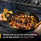 Whirlpool WSES4530TB 30-Inch Electric Smart Range With Air Cooking Technology And Steam Clean