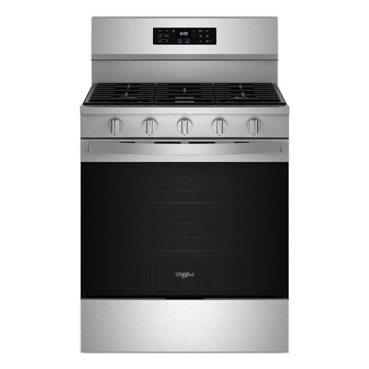 Whirlpool WFGS5030RZ 30-Inch Gas Range With Air Cooking Technology, No Preheat Air Fry And Air Baking And Self Clean