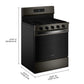 Whirlpool WFGS5730SV 30-Inch Gas Range With Air Cooking Technology And Ez-2-Lift™ Hinged Grates