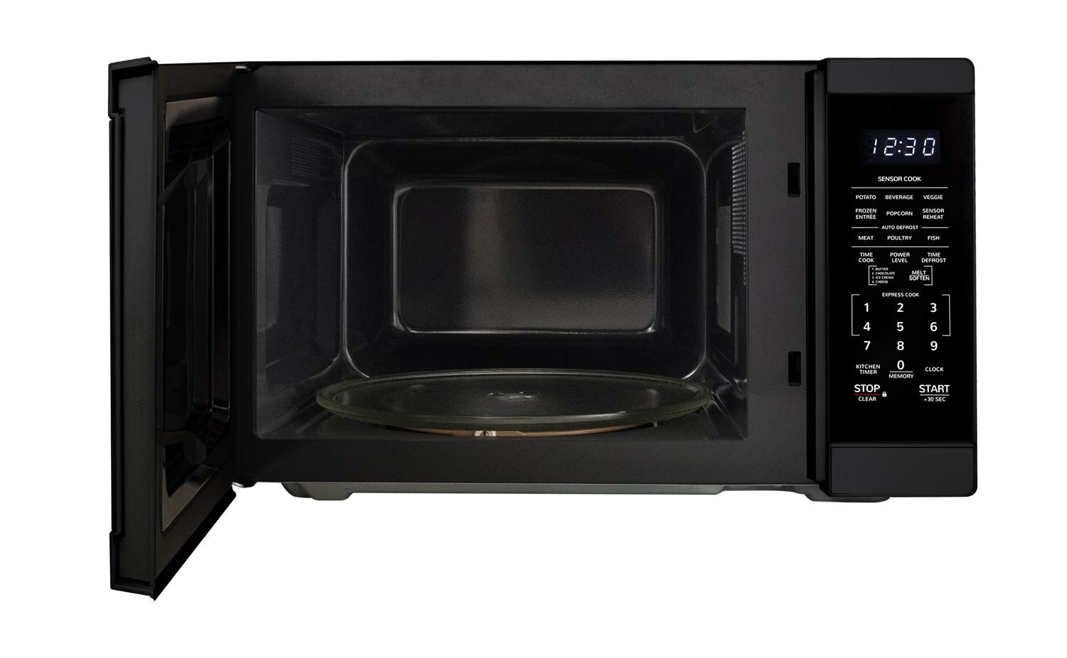 Sharp SMC1461HB 1.4 Cu. Ft. Black Countertop Microwave Oven