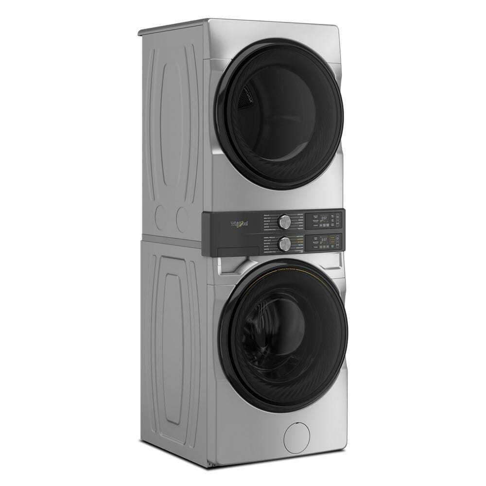 Whirlpool WEF5727TR Smart Energy Star® Front Load Laundry Tower With Uv Clean Technology & Freshflowtm Vent System 4.5 Cu. Ft. Washer & 7.4 Cu. Ft. Electric Dryer