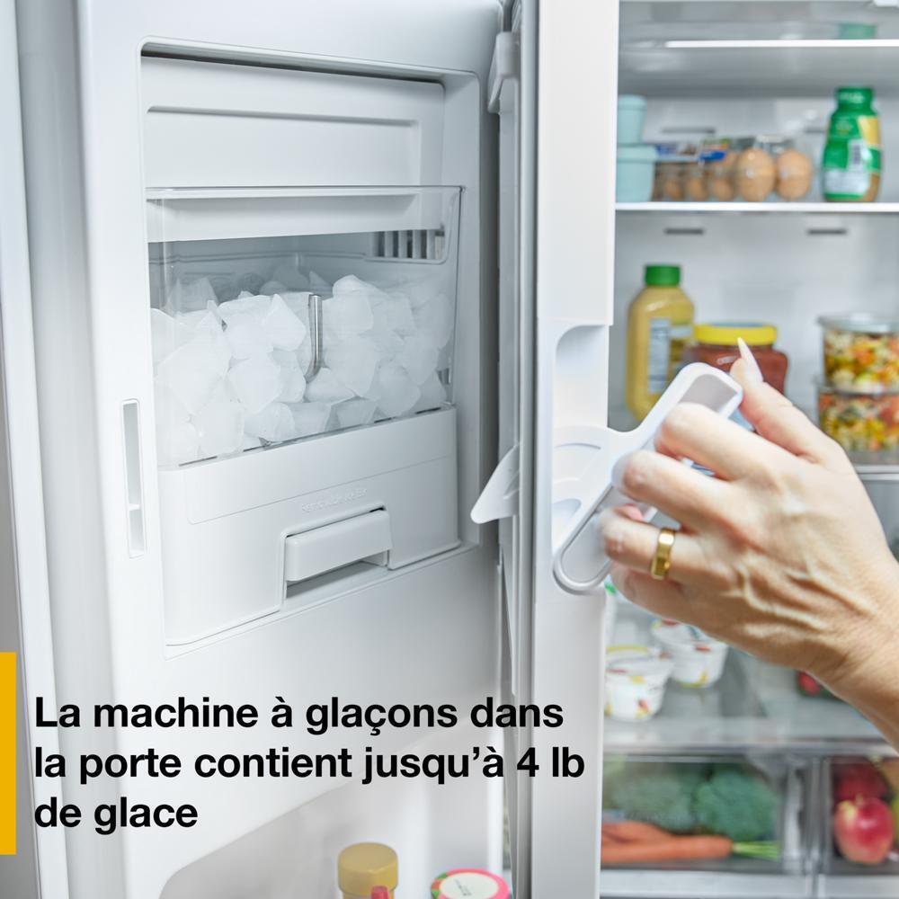 Whirlpool WRMF3736SW Whirlpool® 29 Cu. Ft. Family-Sized Capacity French Door Refrigerator With Flexible Temperature Drawer