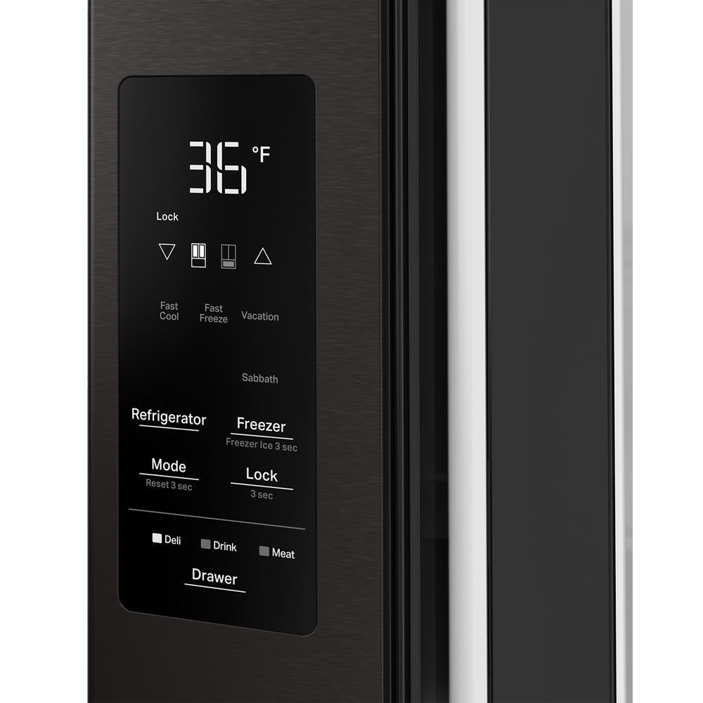 Whirlpool WRMF3636SV Whirlpool® 29 Cu. Ft. Family-Sized Capacity French Door Refrigerator With Flexible Temperature Drawer