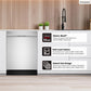 Sharp SDW6504MS Sharp 24 In. Stainless Steel Hybrid 52Db Dishwasher