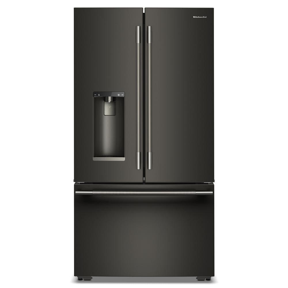 Kitchenaid KRFC636SBE Counter-Depth French Door Refrigerator With Intelligent Auto Fill