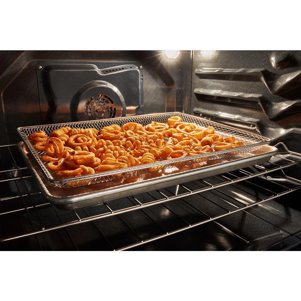 Whirlpool WSGS4530TV 30-Inch Gas Smart Range With Air Cooking Technology And Steam Clean