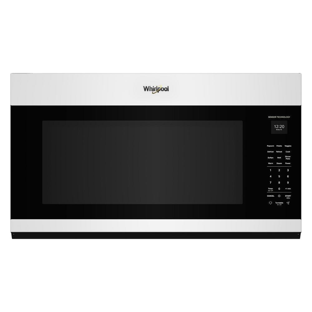 Whirlpool WMMS5630TW 2.1 Cu. Ft. Microwave Hood With Sensor Cooking And Accupop™