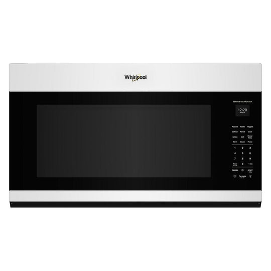 Whirlpool WMMS5630TW 2.1 Cu. Ft. Microwave Hood With Sensor Cooking And Accupop™