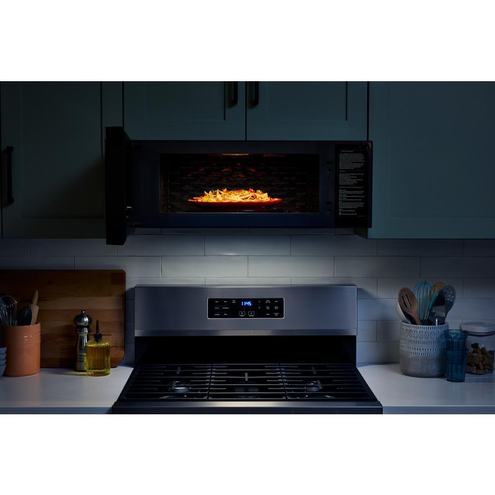 Whirlpool WMML5530RZ 1.1 Cu. Ft. Smart Low Profile Microwave Hood Combination With 450 Crm 4-Speed Venting