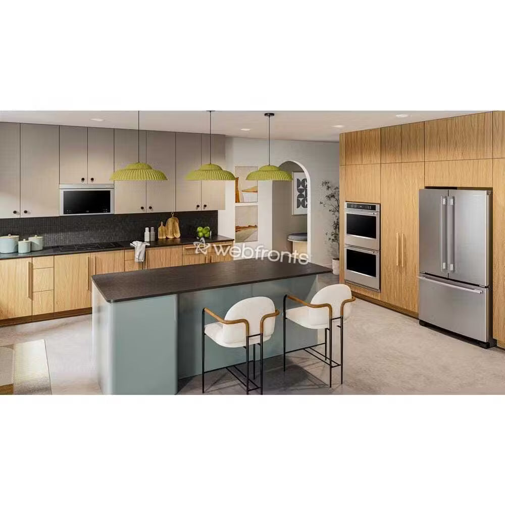 Kitchenaid KRFF136SPS 25 Cu. Ft. 36-Inch Standard-Depth French Door Refrigerator With Internal Water Dispenser