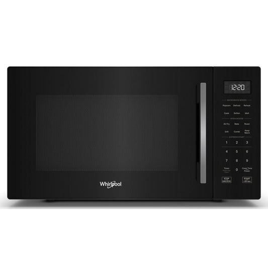 Whirlpool WMCS5522RB 1.0 Cu. Ft. Black All-In-One Multifunctional Countertop Microwave With Air Fry - 900 Watt