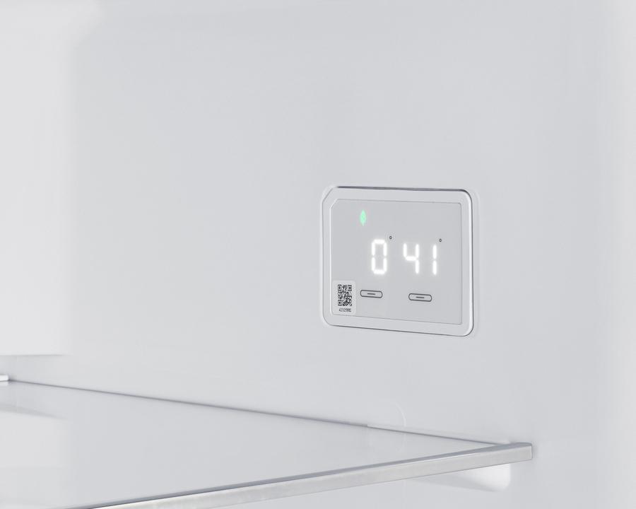 Summit FFBF151W 28" Wide Bottom Mount Refrigerator-Freezer