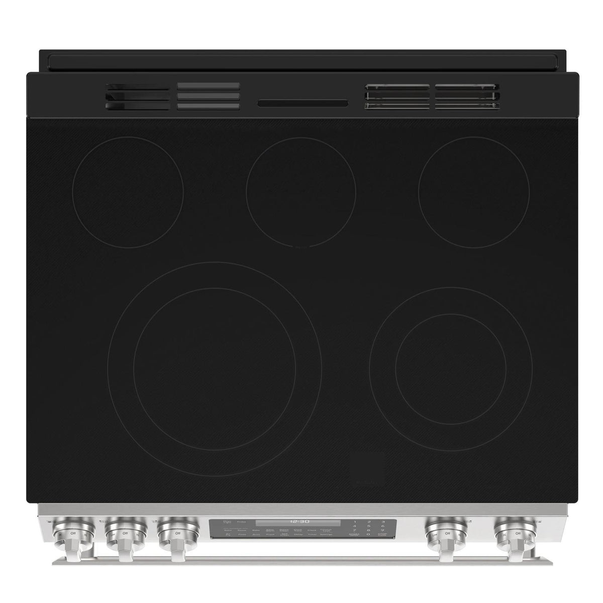 Sharp SSR3076SNS 30 In. 5 Burner 6.3 Cu. Ft. Slide-In Electric Range With True European Convection