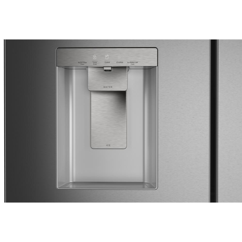 Whirlpool WRMF3736SZ Whirlpool® 29 Cu. Ft. Family-Sized Capacity French Door Refrigerator With Flexible Temperature Drawer