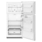 Whirlpool WRTX3014TW Whirlpool® 30-Inch Wide Top Freezer Refrigerator With Total Coverage Cooling- 14.3 Cu. Ft.