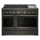 Kitchenaid KFGD948SBE Kitchenaid® 48-Inch 6 Burner Commercial-Style Gas Range With Griddle