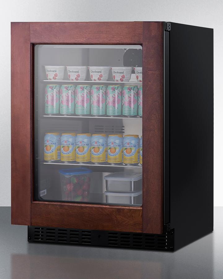 Summit ASDG2411PNRLHD 24" Wide Built-In Beverage Center, Ada Compliant (Panel Not Included)
