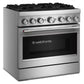 Kitchenaid KFDS936SSS 36-Inch 6 Burner Commercial-Style Dual Fuel Range With No Preheat Air Fry Mode