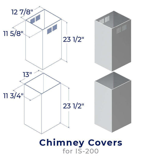 Hauslane CHK006 Chimney Cover Kit - Chk006 (Is-200) Range Hood Accessories