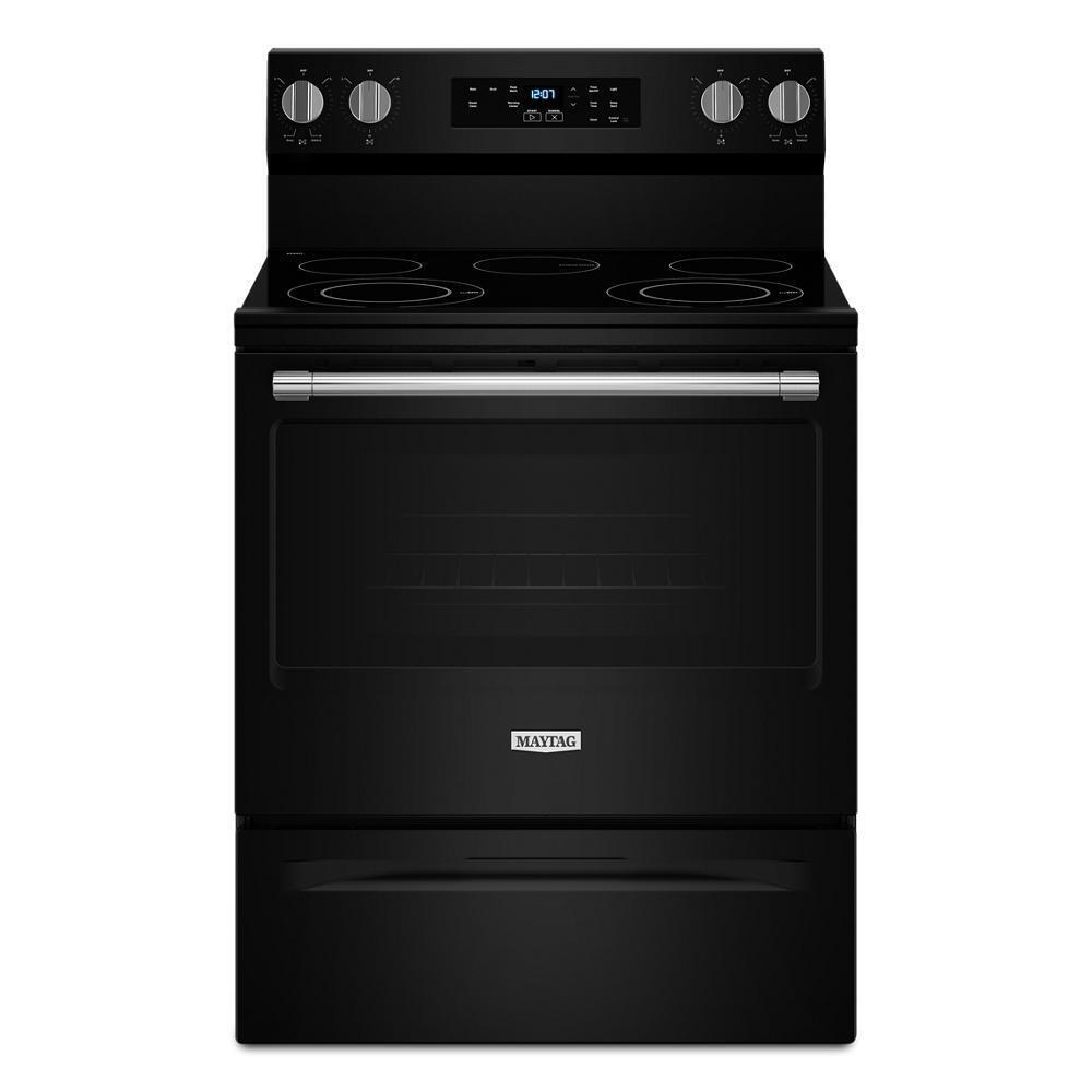 Maytag MFES4030RB 30-Inch Wide Electric Range With Steam Clean - 5.3 Cu. Ft.