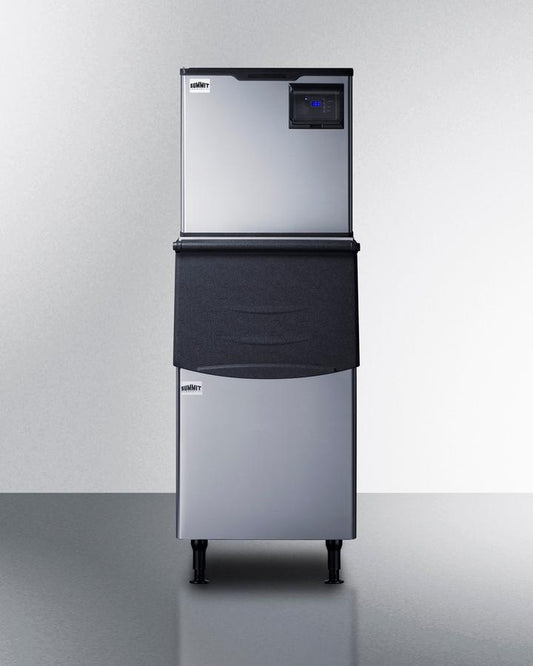 Summit BIM352KBIN 350 Lb. Commercial Ice Machine With Stainless Steel Bin