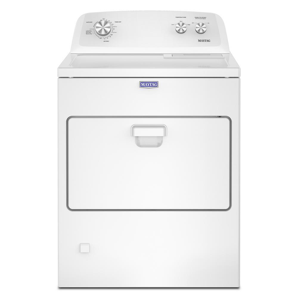 Maytag MGD4005SW Top Load Gas Wrinkle Prevent Dryer - 7.0 Cu. Ft.