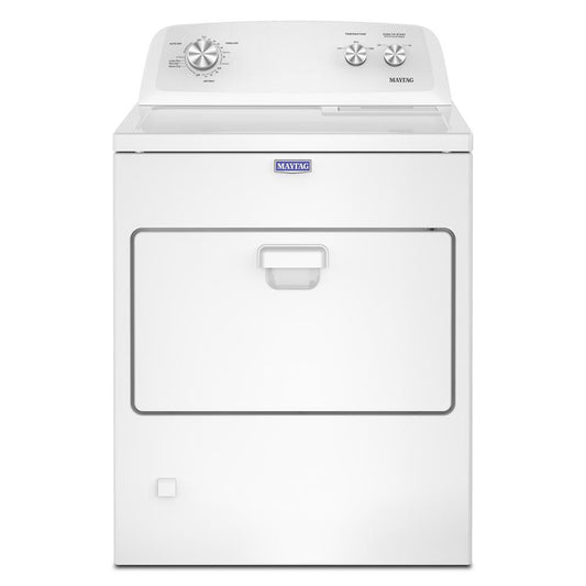 Maytag MGD4005SW Top Load Gas Wrinkle Prevent Dryer - 7.0 Cu. Ft.