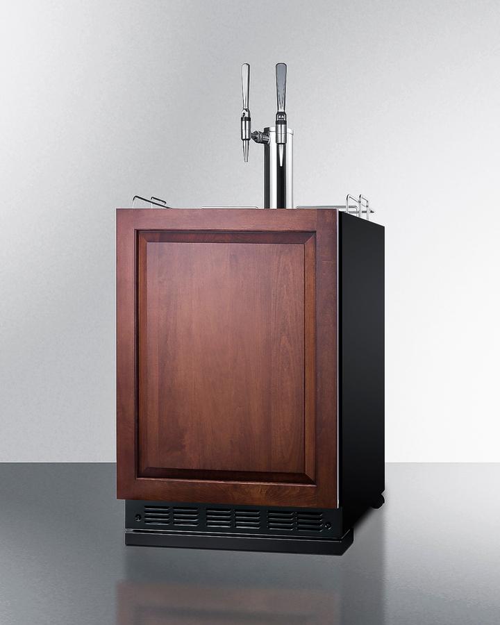 Summit SBC7BRSIFNCF2 24" Wide Nitro Coffee Kegerator (Panel Not Included)