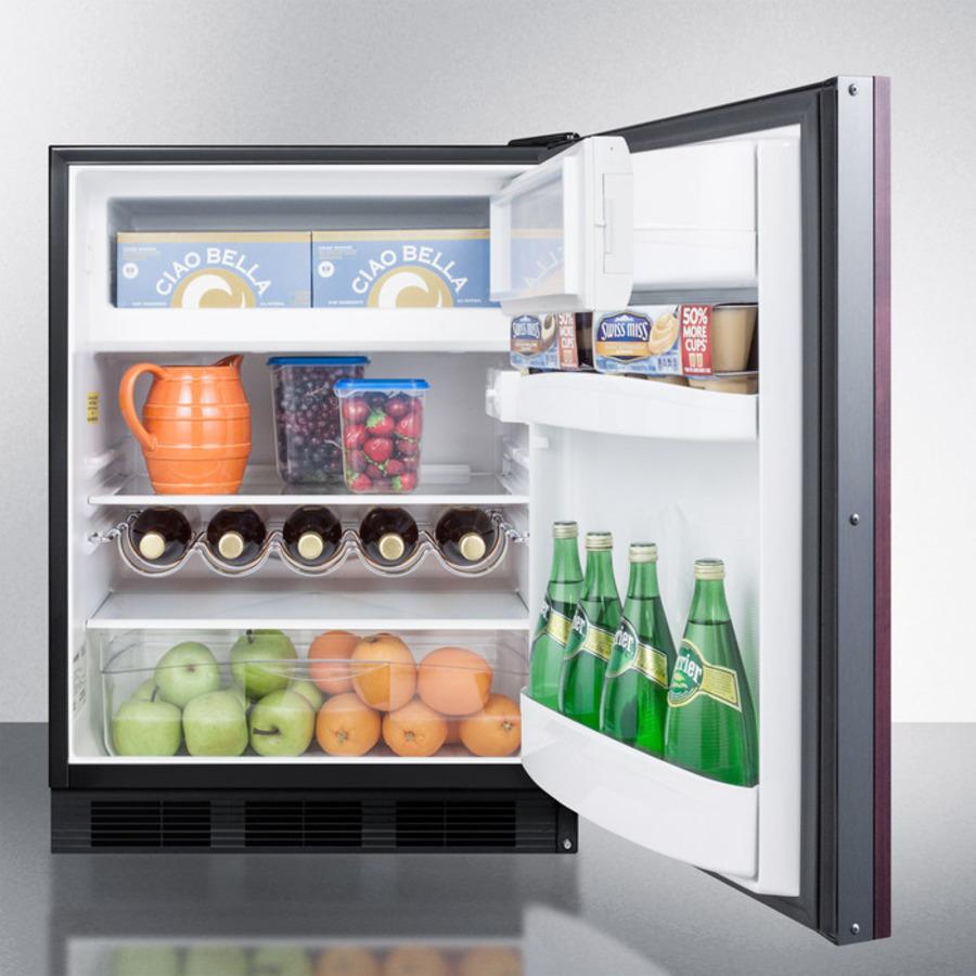 Summit FF708BLSSIFADALHD Refrigerator