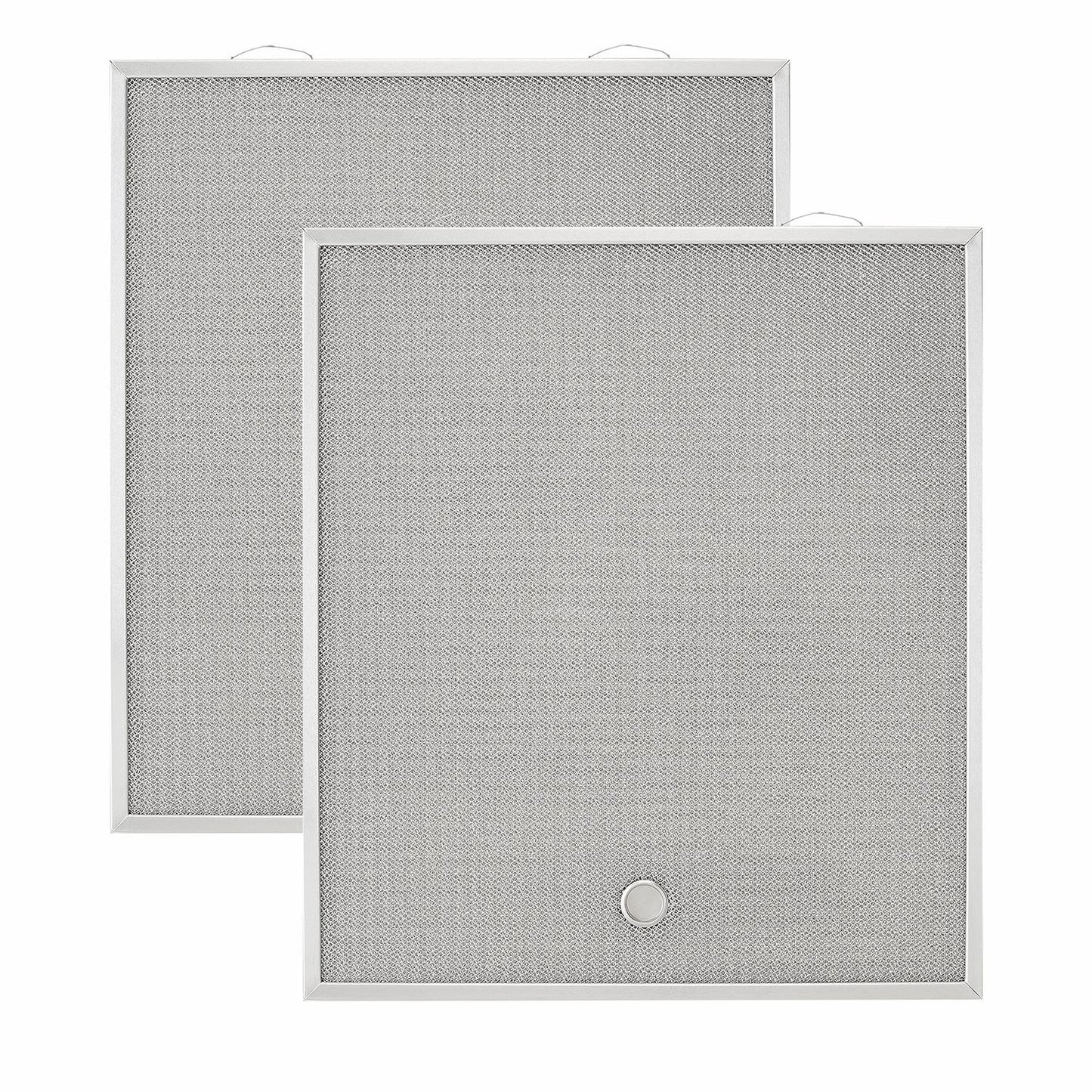Broan HPFAMM30 Broan-Nutone® Genuine Replacement Aluminum Filter For Range Hoods, 15-3/4" X 13-7/8", Fits Select Models, (2-Pack)