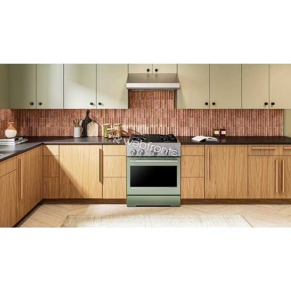 Kitchenaid KFDS930SDC 30-Inch 4 Burner Commercial-Style Dual Fuel Range With No Preheat Air Fry Mode