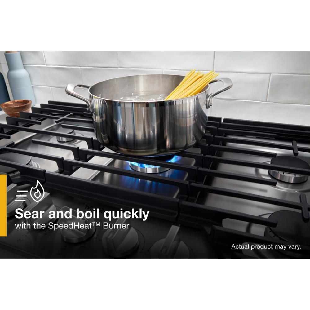Whirlpool WCGK3030PS 30-Inch Gas Cooktop With Speedheat™ Burners
