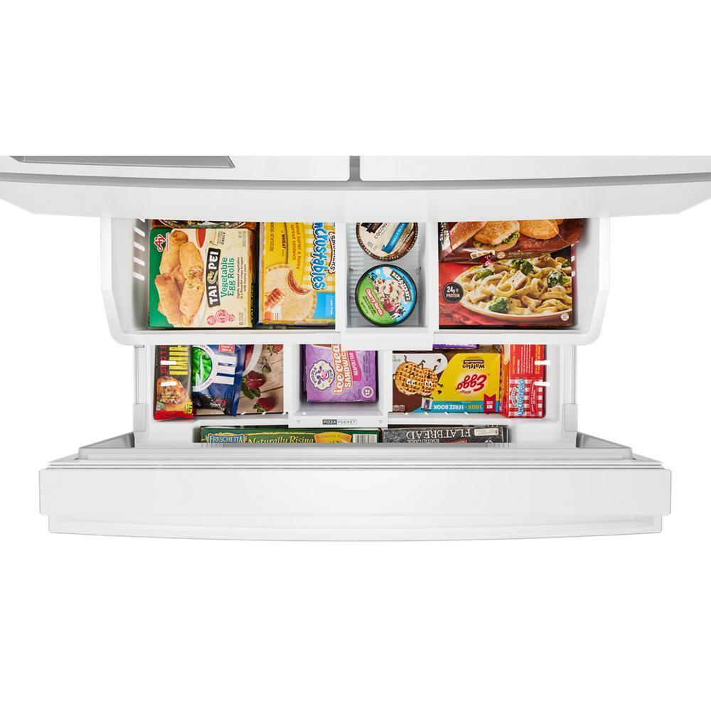 Whirlpool WRMF3636SW Whirlpool® 29 Cu. Ft. Family-Sized Capacity French Door Refrigerator With Flexible Temperature Drawer