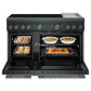 Kitchenaid KFID948SJP 48-Inch 6-Element Induction Freestanding Commercial-Style Range With Griddle