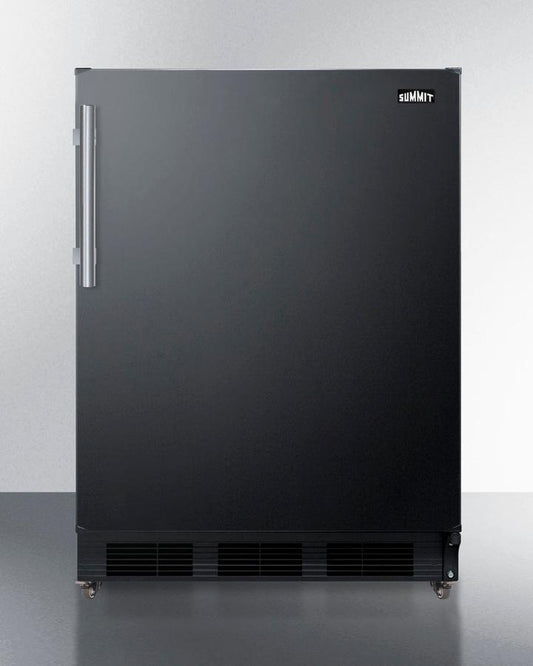 Summit FF7LBLKMBL 24" Wide All-Refrigerator