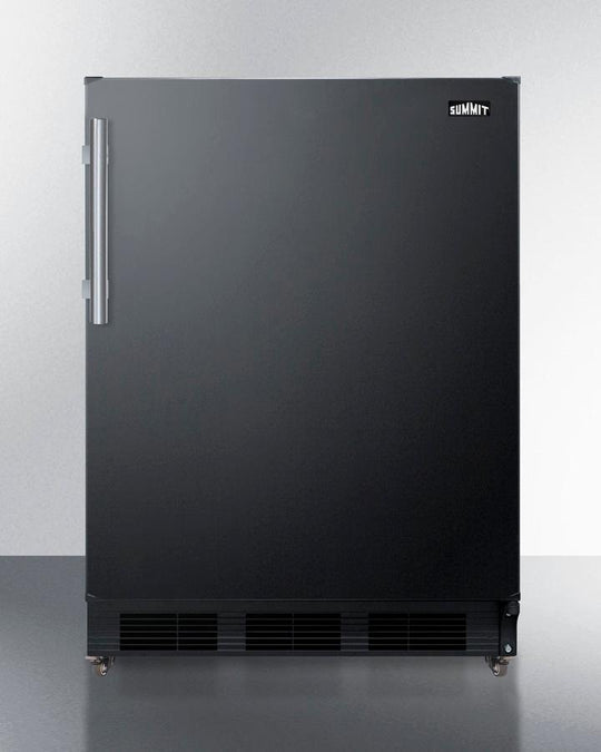 Summit FF7LBLKMBL 24" Wide All-Refrigerator
