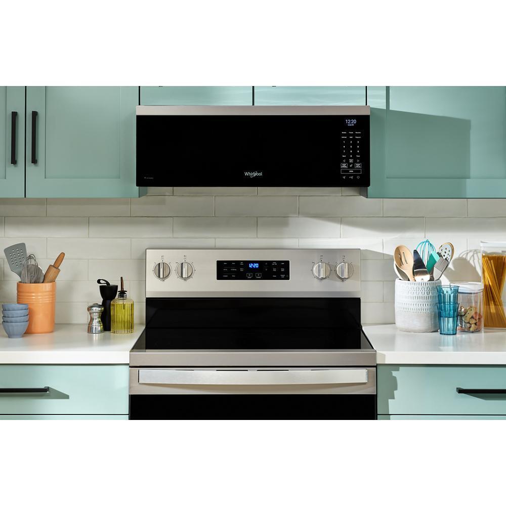 Whirlpool WMML5530RZ 1.1 Cu. Ft. Smart Low Profile Microwave Hood Combination With 450 Crm 4-Speed Venting