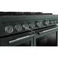 Kitchenaid KFDD948SJP 48-Inch 6 Burner Commercial-Style Dual Fuel Range With Griddle