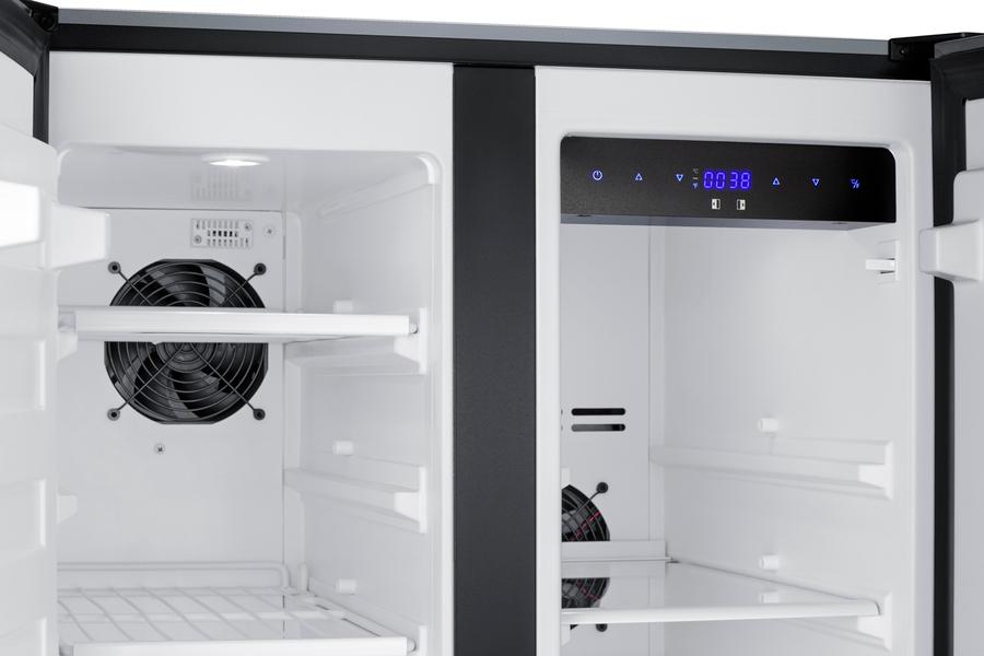 Summit FFRF24SSCSS 24" Wide Built-In Refrigerator-Freezer