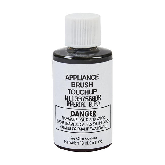 Jennair W11397568BK Appliance Touchup Paint Bottle, Imperial Black