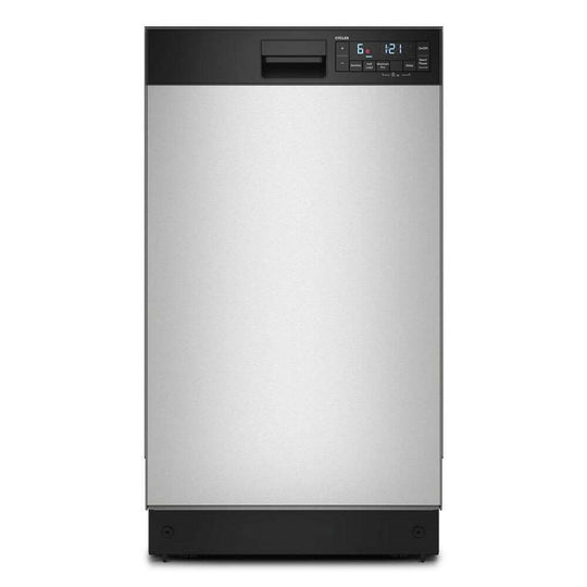 Whirlpool WDFS5118SS 18" Stainless Steel Dishwasher With Half Load Cycle And Triple Spray Arms - 48 Dba