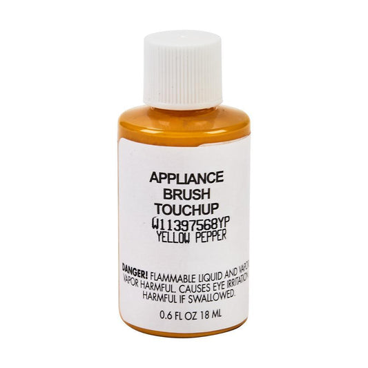 Jennair W11397568YP Appliance Touchup Paint Bottle, Yellow Pepper