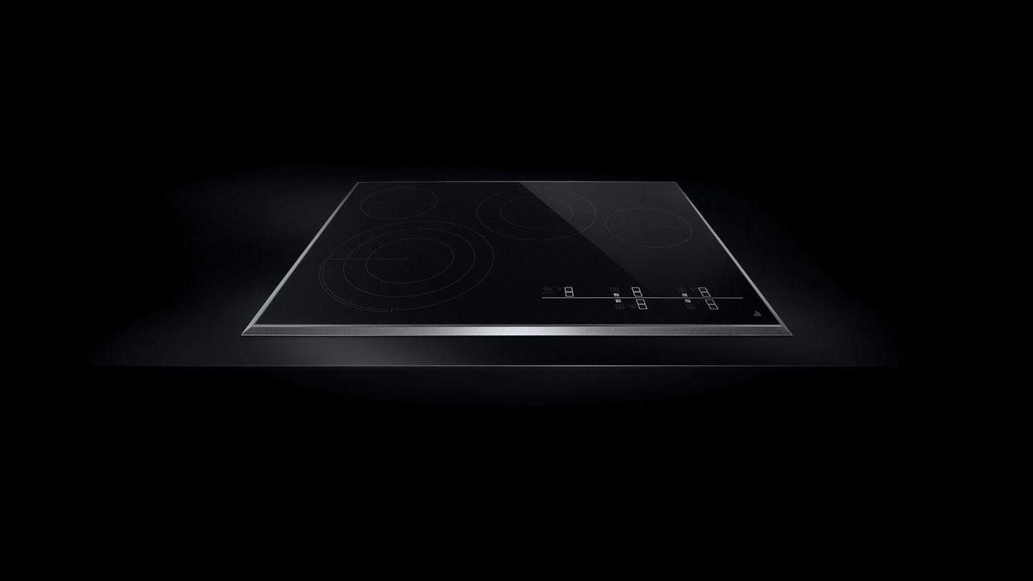 Jennair JEC4430HS Lustre Stainless 30" Electric Radiant Cooktop With Glass-Touch Electronic Controls Stainless Steel