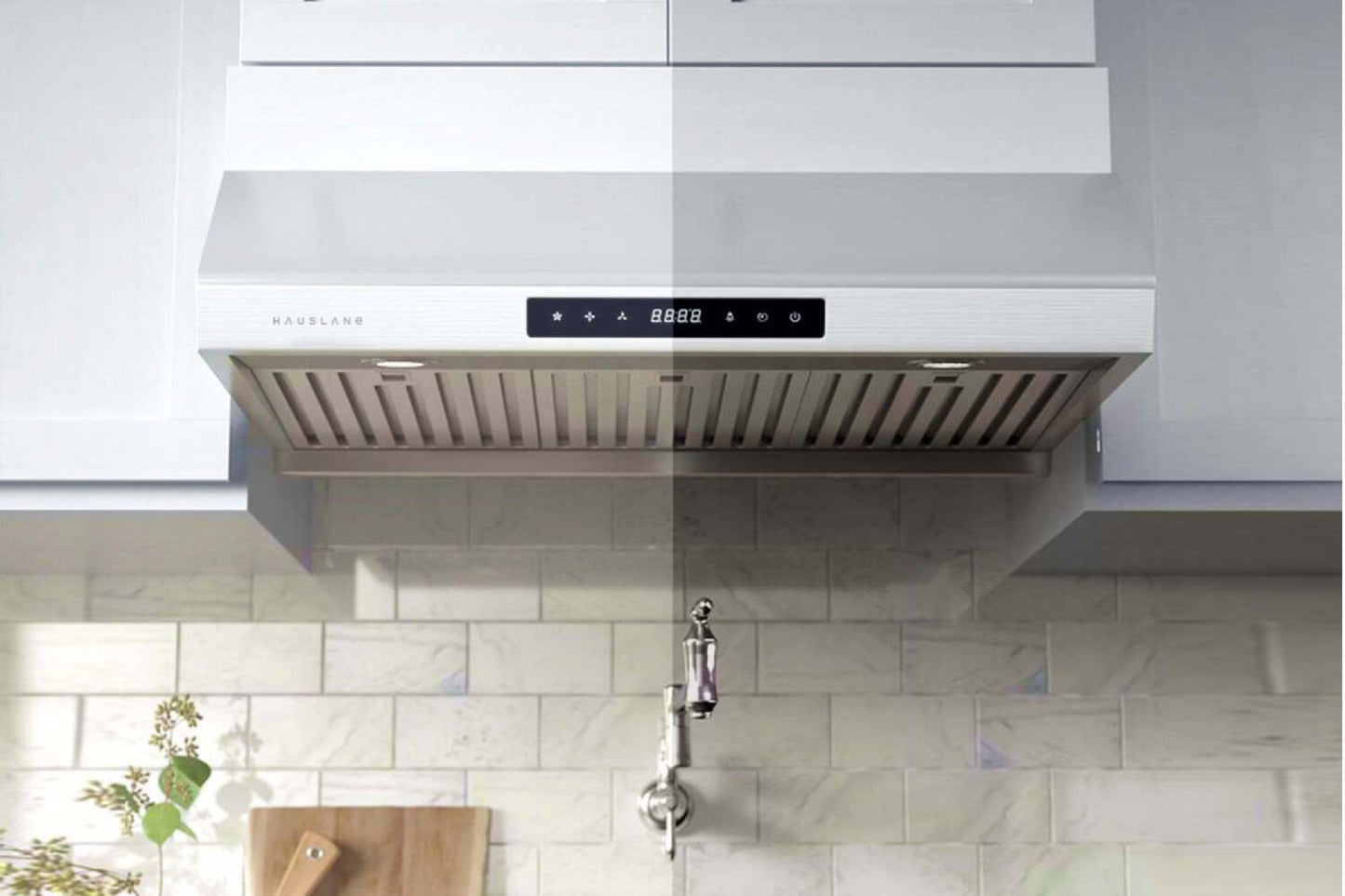 Hauslane UCPS10SS30 Hauslane Chef 30-In Ducted Stainless Steel Undercabinet Range Hood