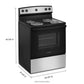 Amana AFCS2530TS Amana® 30-Inch Electric Range With Extra-Large Oven Window