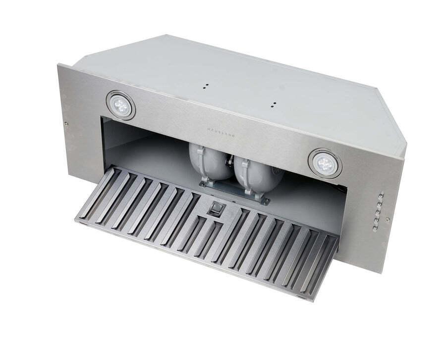 Hauslane INR100SS30 Hauslane Chef 30-In Convertible Stainless Steel Undercabinet Range Hood Insert