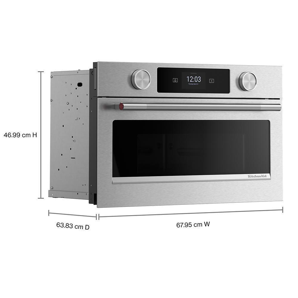Kitchenaid KMBS727SPS 27" Built In Microwave Oven With Air Fry