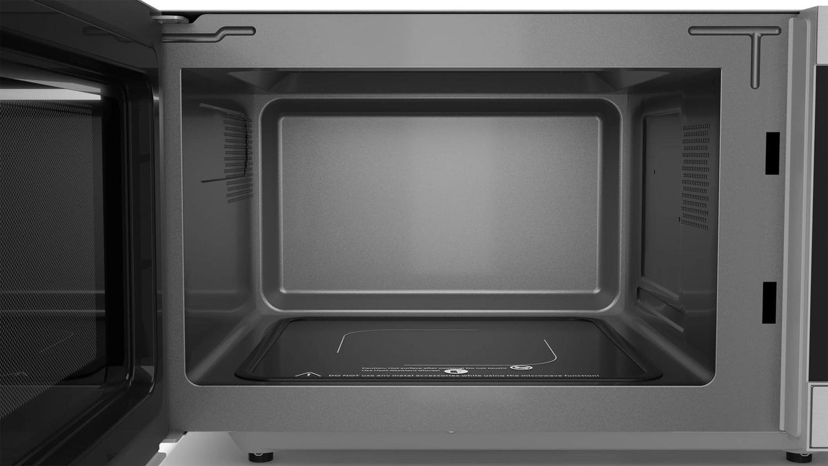 Sharp SMC1174KS Sharp 1.1 Cu. Ft. 1100W Flatbed Countertop Microwave Oven With Inverter Technology